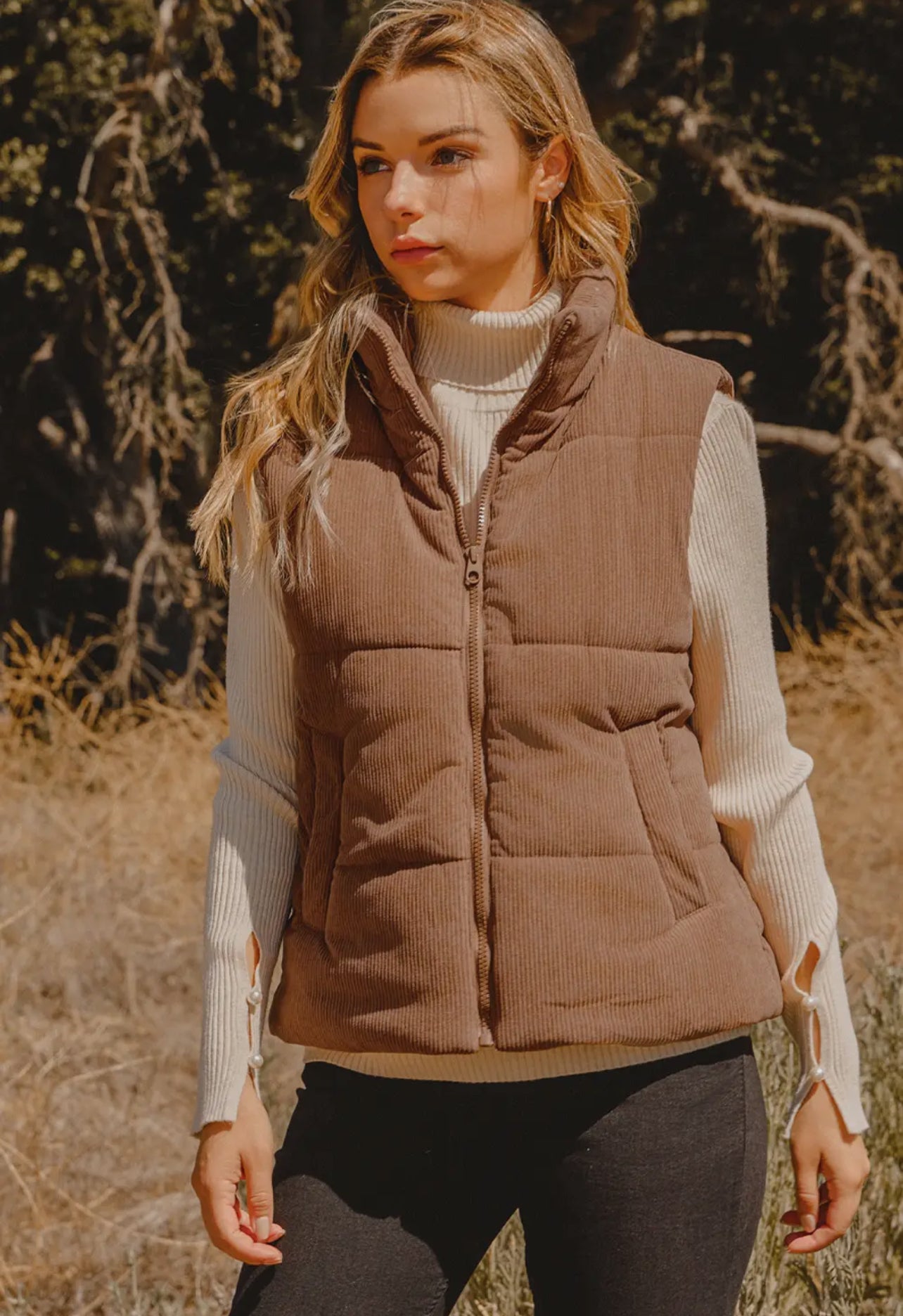 Corduroy Vest