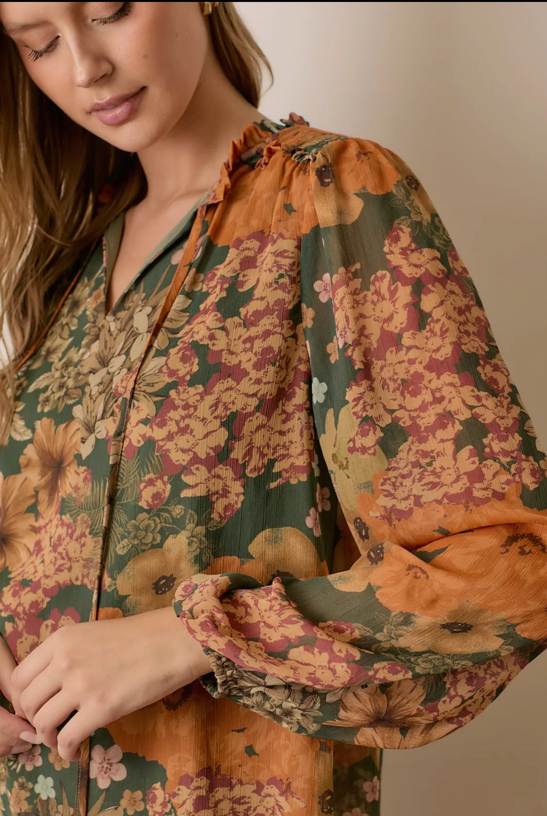 Multi Floral Blouse