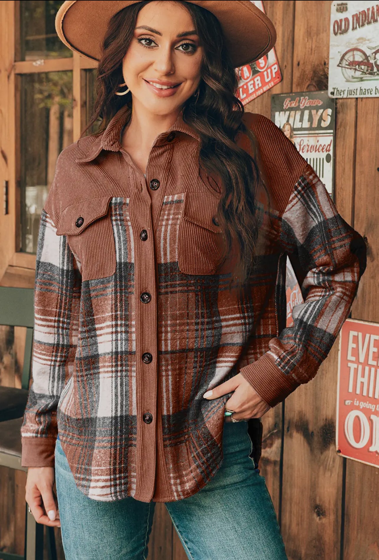 Rusty Plaid n’ Corduroy