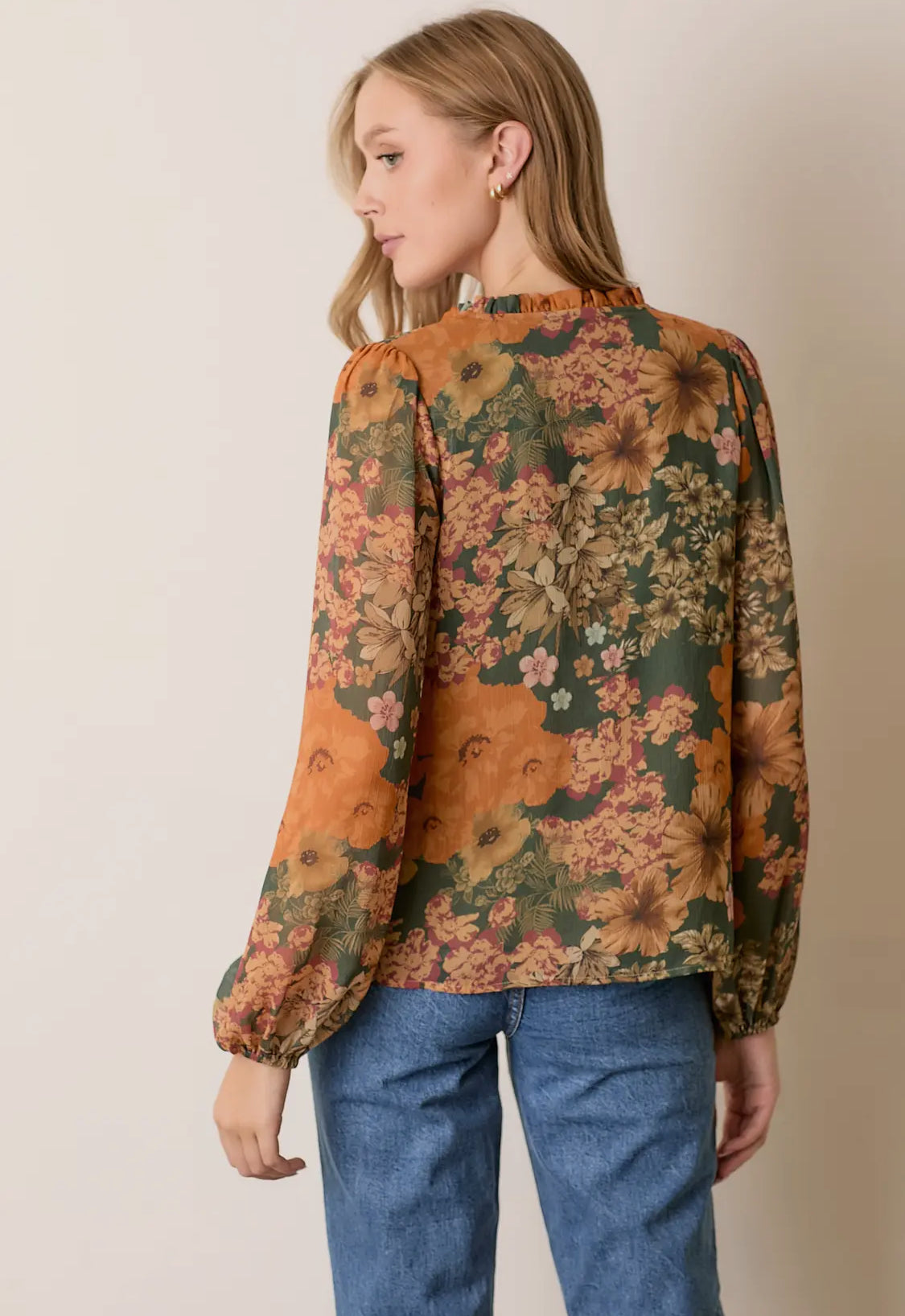 Multi Floral Blouse