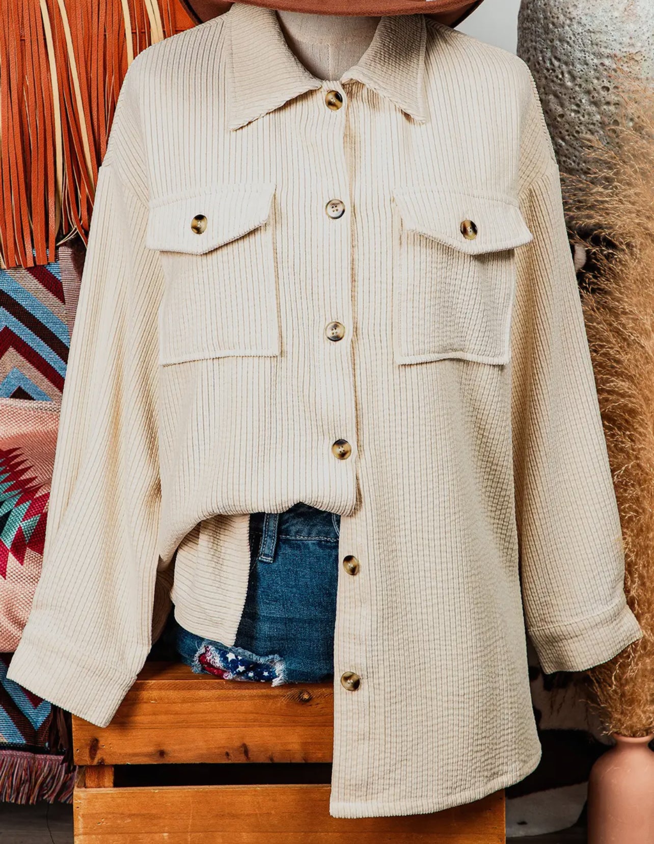 Soft Cream Corduroy