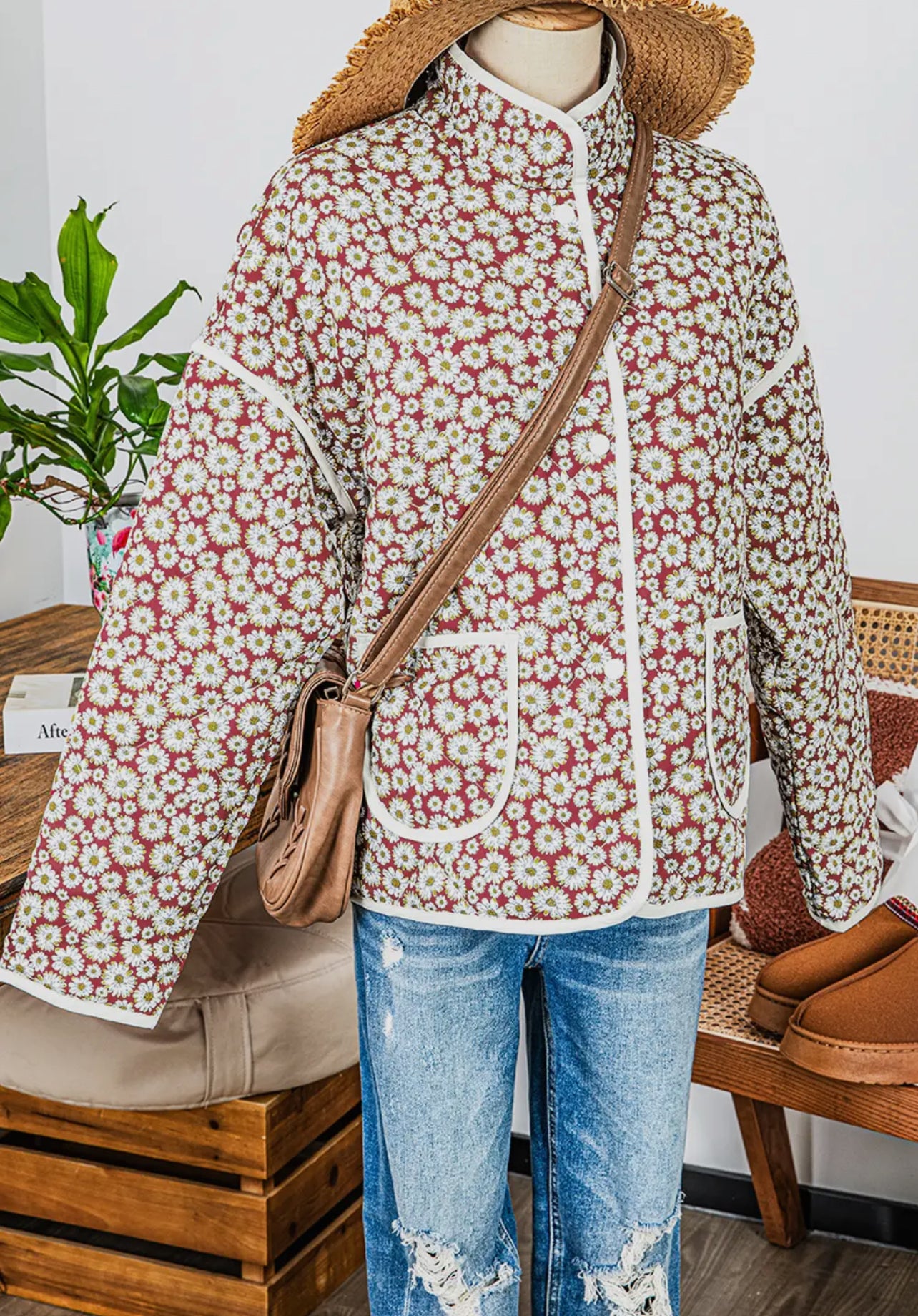 Floral Quilted Jacket