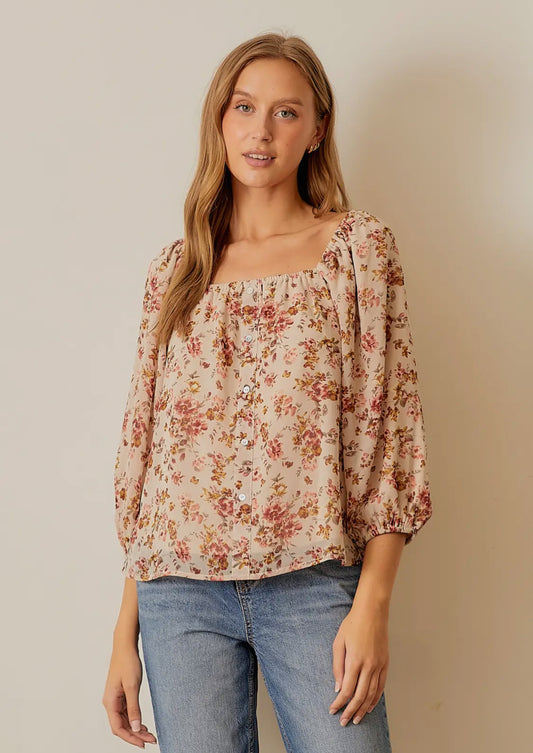 Floral Romantics Blouse