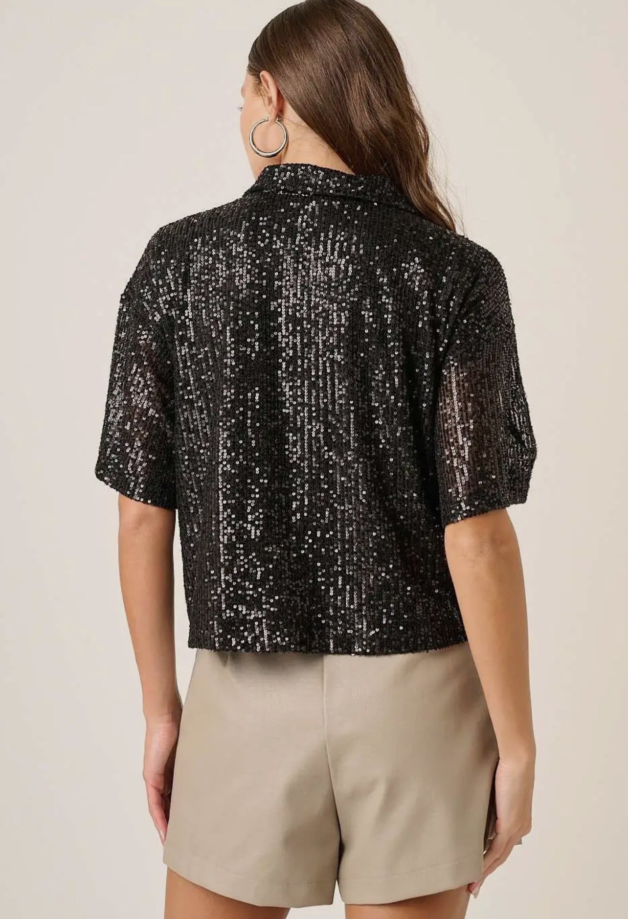 Sequin Nights Top