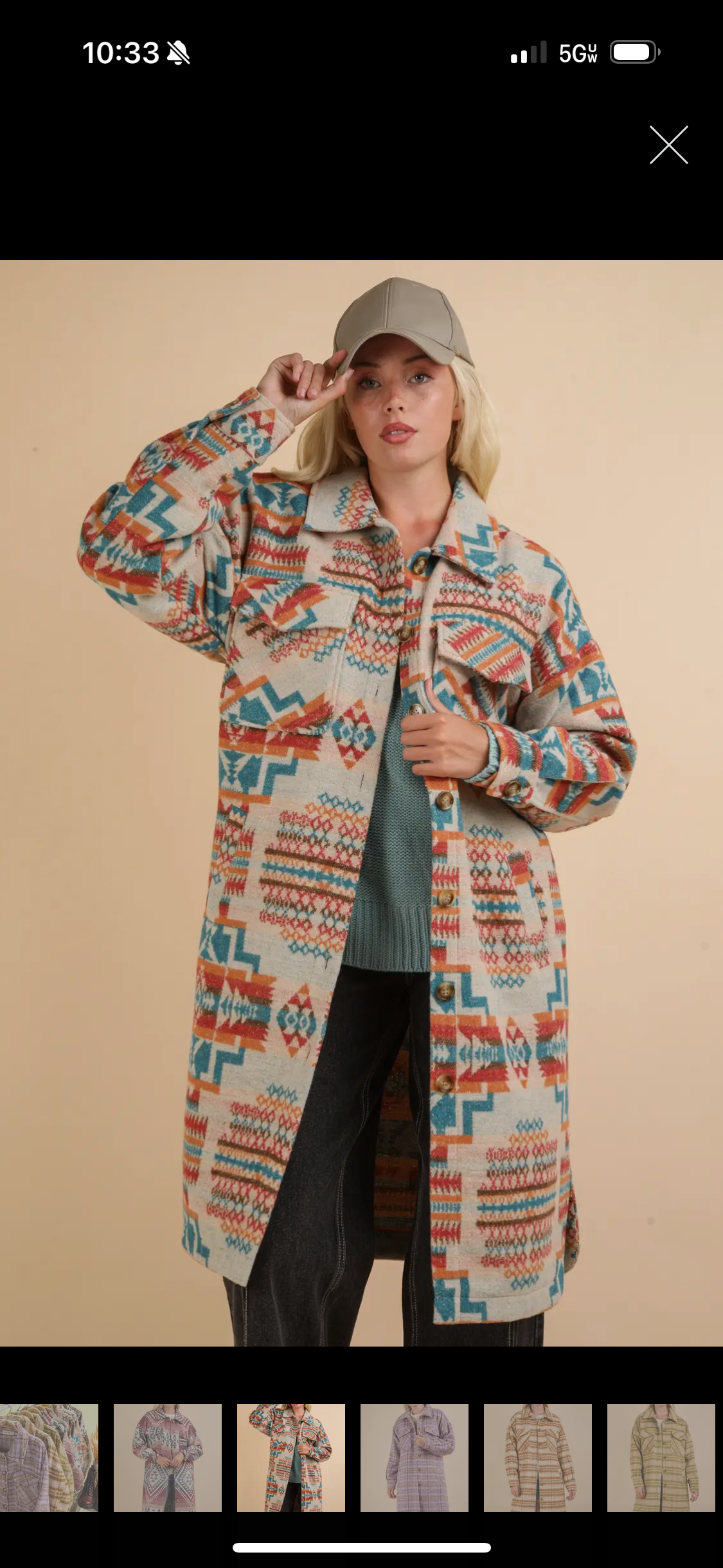 Long Aztec Shacket