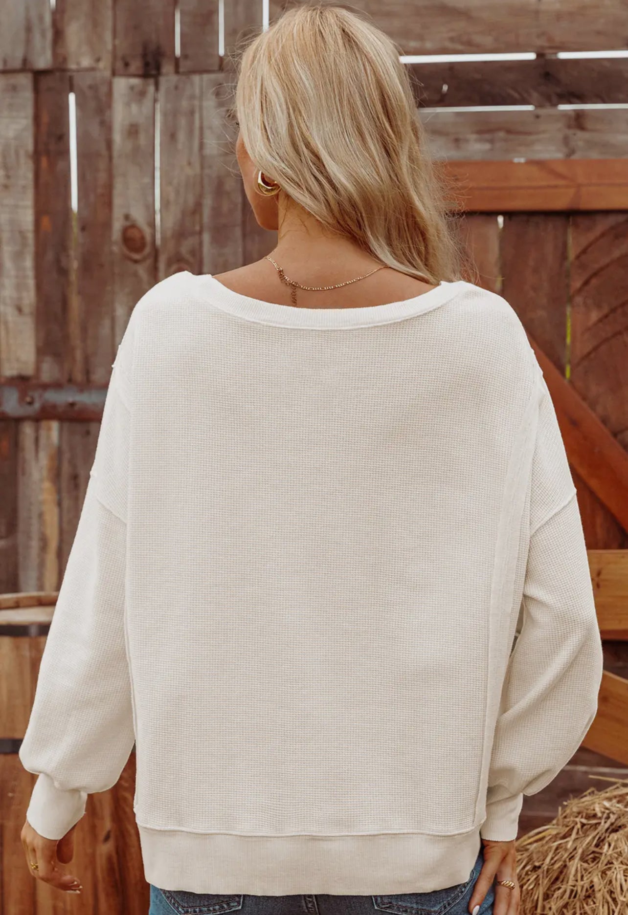 Thermal Pullover-Cream