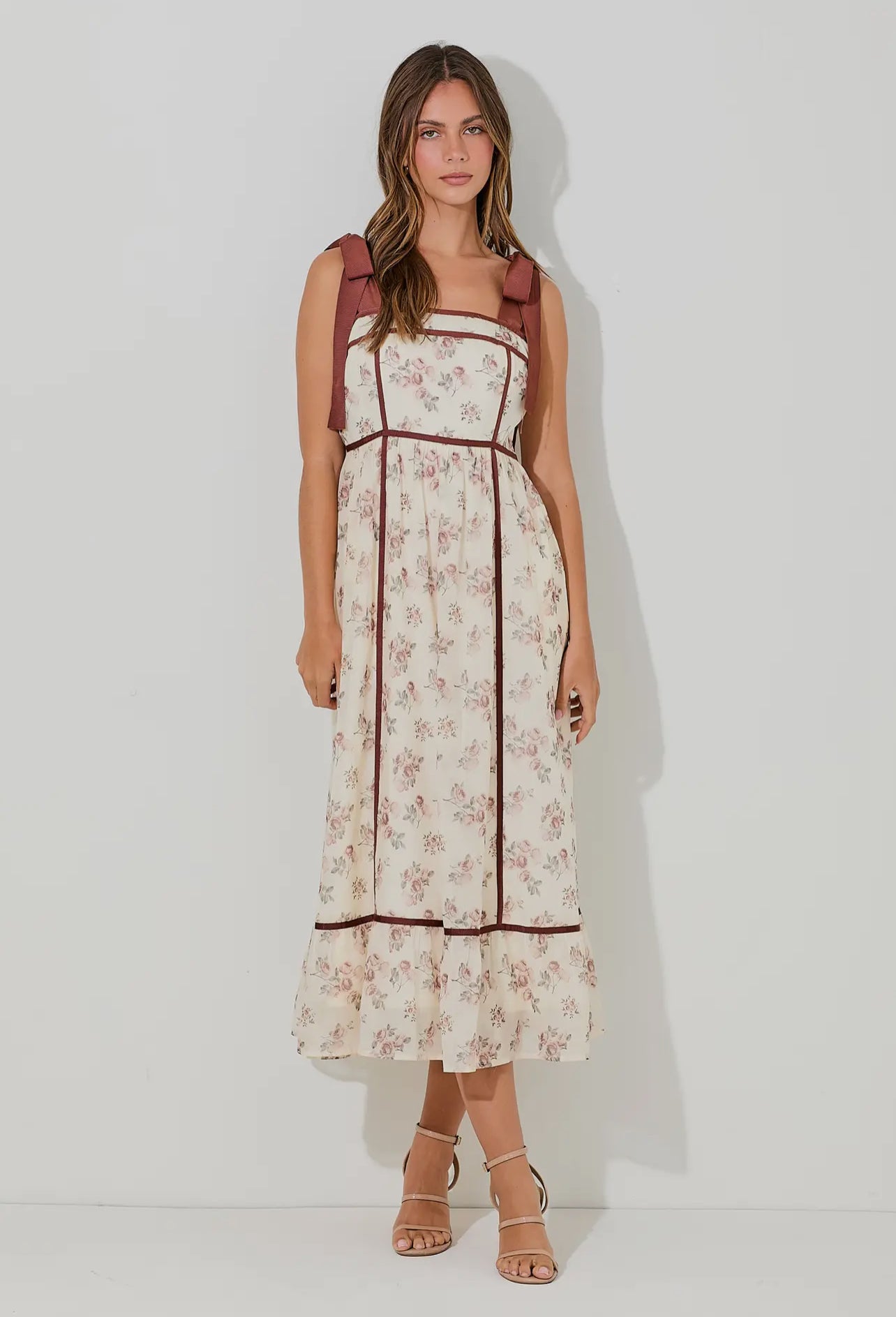 Sienna Floral Midi Dress