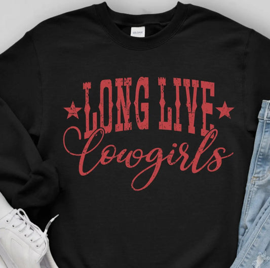 Long Live Cowgirls Pullover