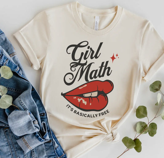 Girl Math Tee