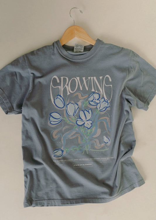 Growing/State of Blooming Tee