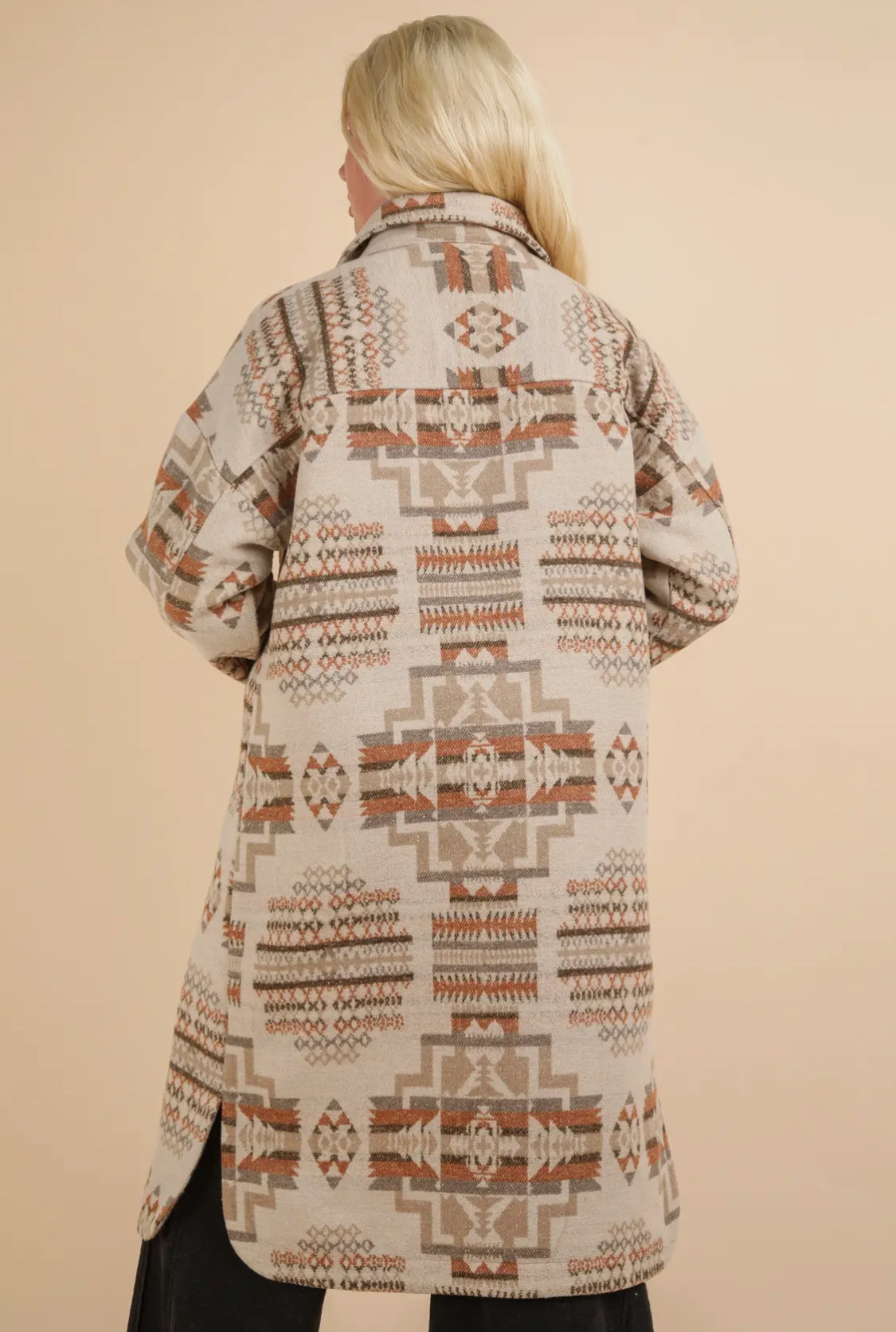 Long Aztec Shacket