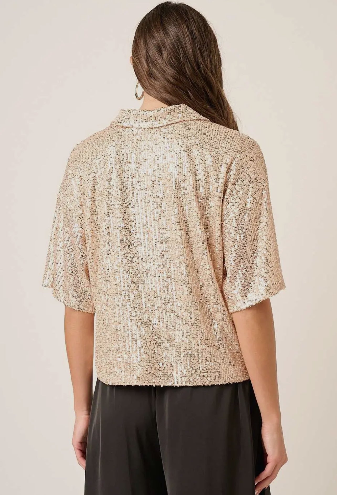 Sequin Nights Top