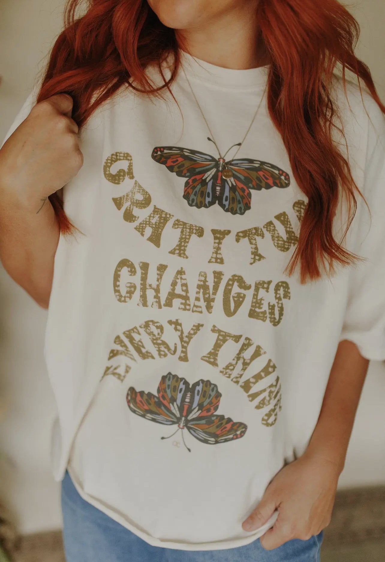 Gratitude Changed Everything Tee