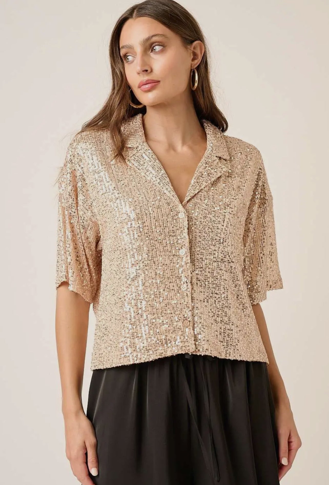 Sequin Nights Top