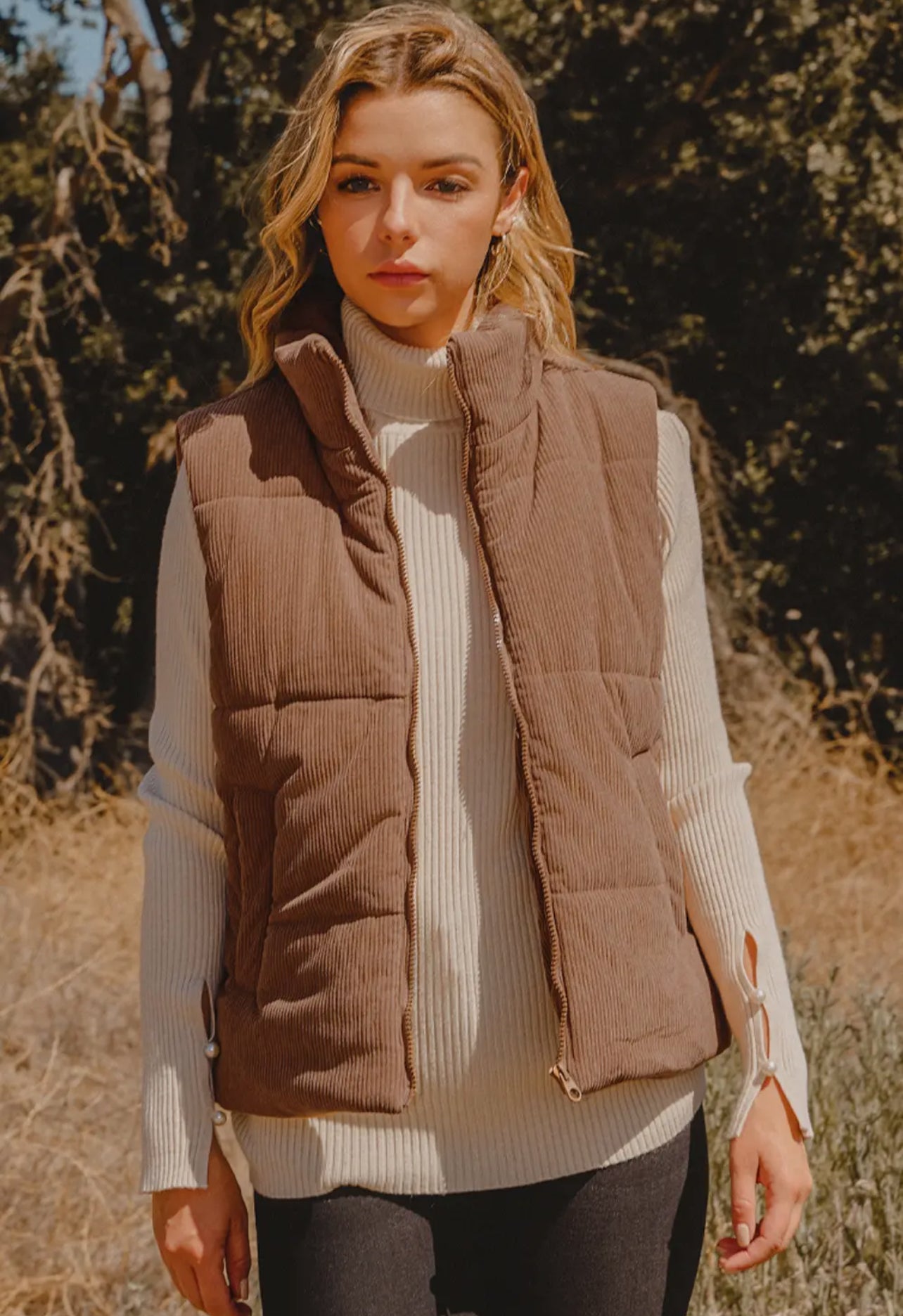 Corduroy Vest